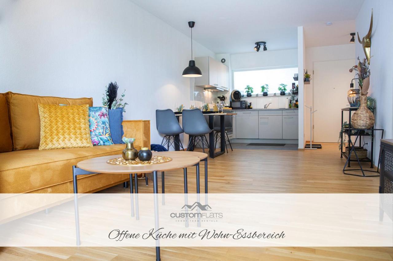 Апартаменты Customflats - Tiefgarage - Terrasse - Uninaehe Ульм Экстерьер фото