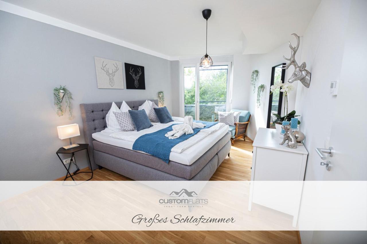 Апартаменты Customflats - Tiefgarage - Terrasse - Uninaehe Ульм Экстерьер фото